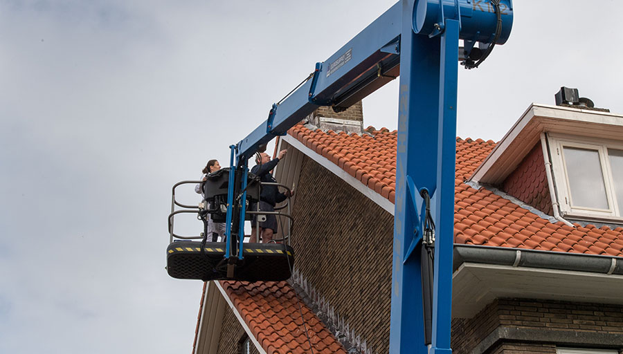 Schilderwerk buiten – hoog werken